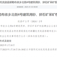 溢價率達1127%！該省一砂石礦成功出讓